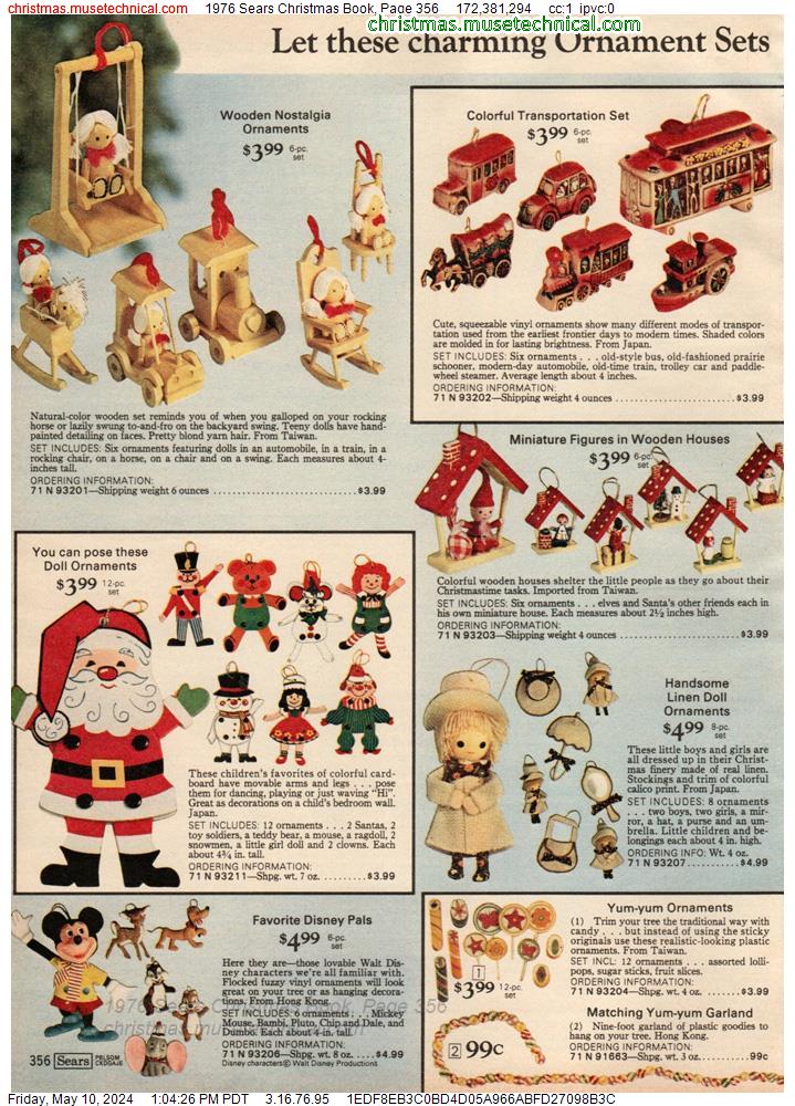 1976 Sears Christmas Book, Page 356