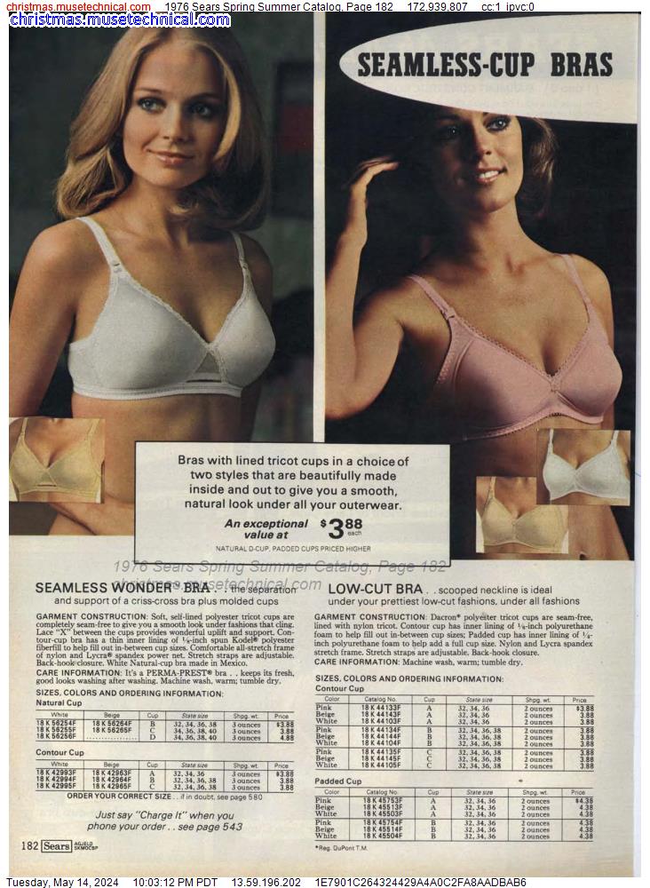 1976 Sears Spring Summer Catalog, Page 182