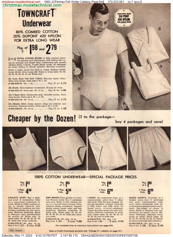1963 JCPenney Fall Winter Catalog, Page 648