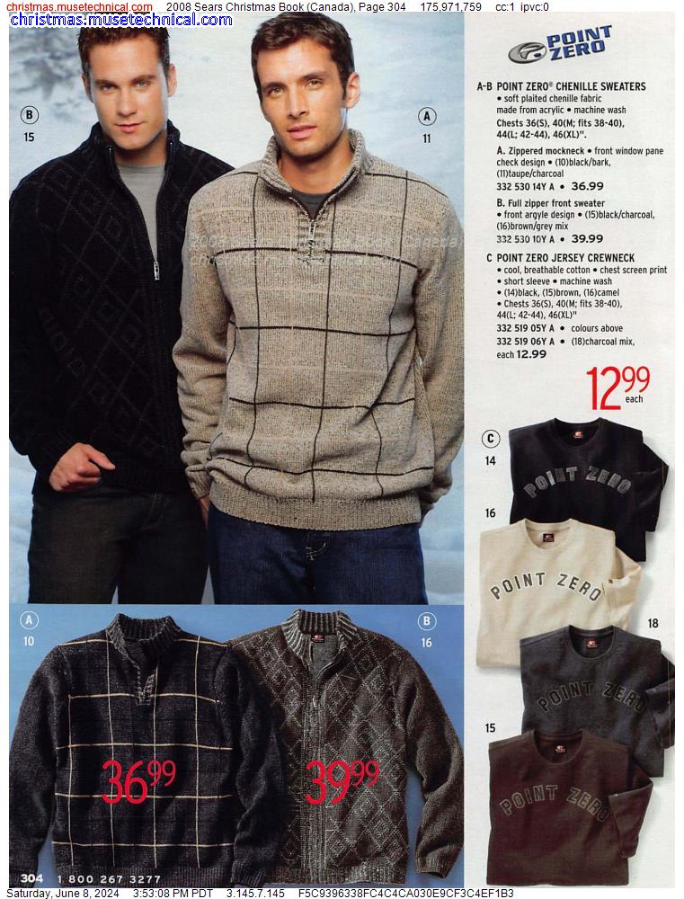 2008 Sears Christmas Book (Canada), Page 304