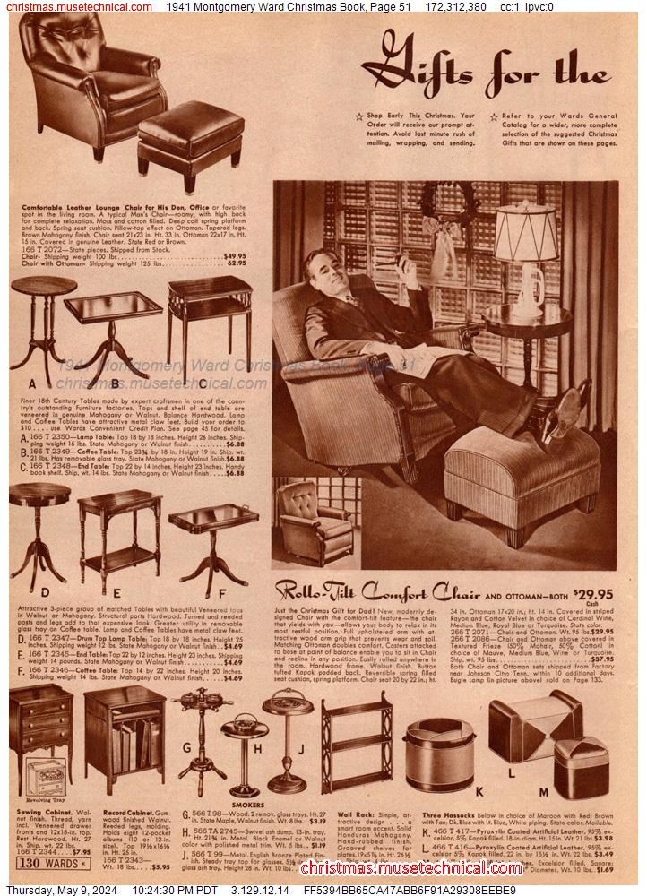 1941 Montgomery Ward Christmas Book, Page 51
