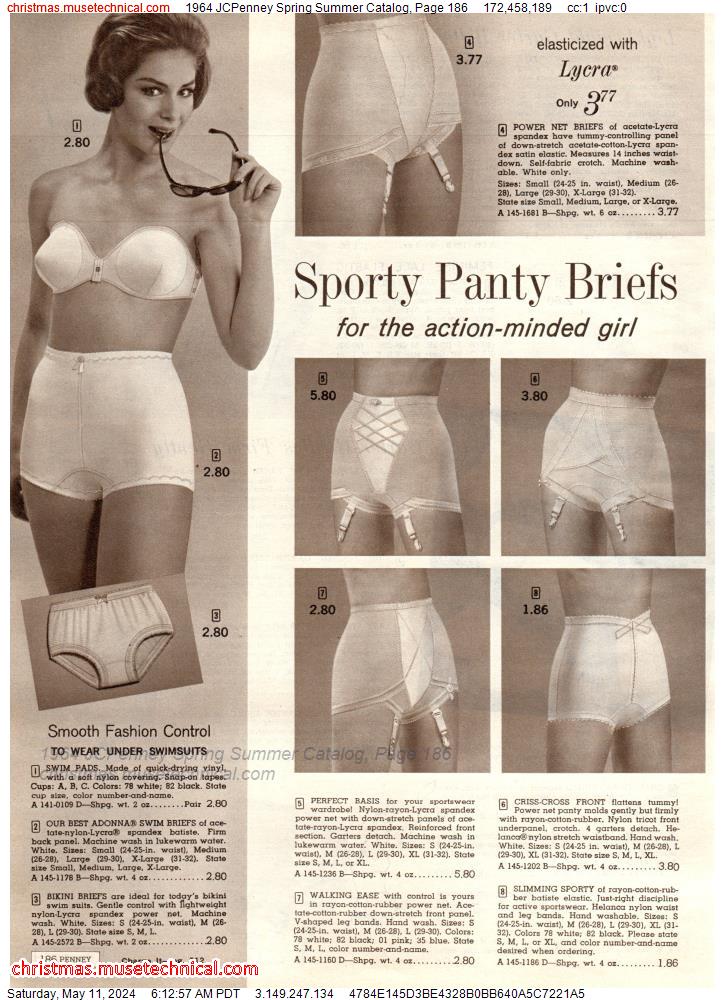 1964 JCPenney Spring Summer Catalog, Page 186