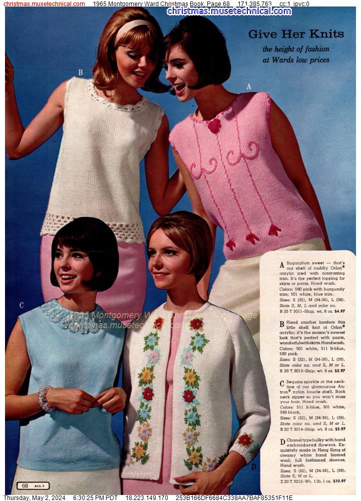 1965 Montgomery Ward Christmas Book, Page 68