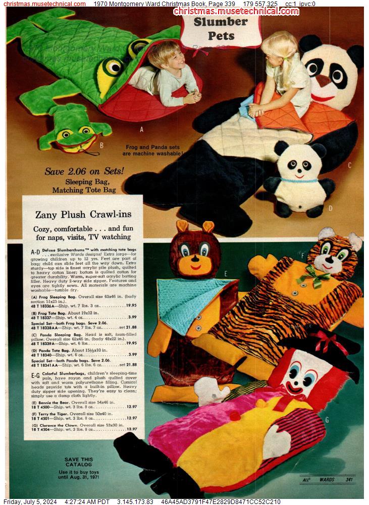 1970 Montgomery Ward Christmas Book, Page 339