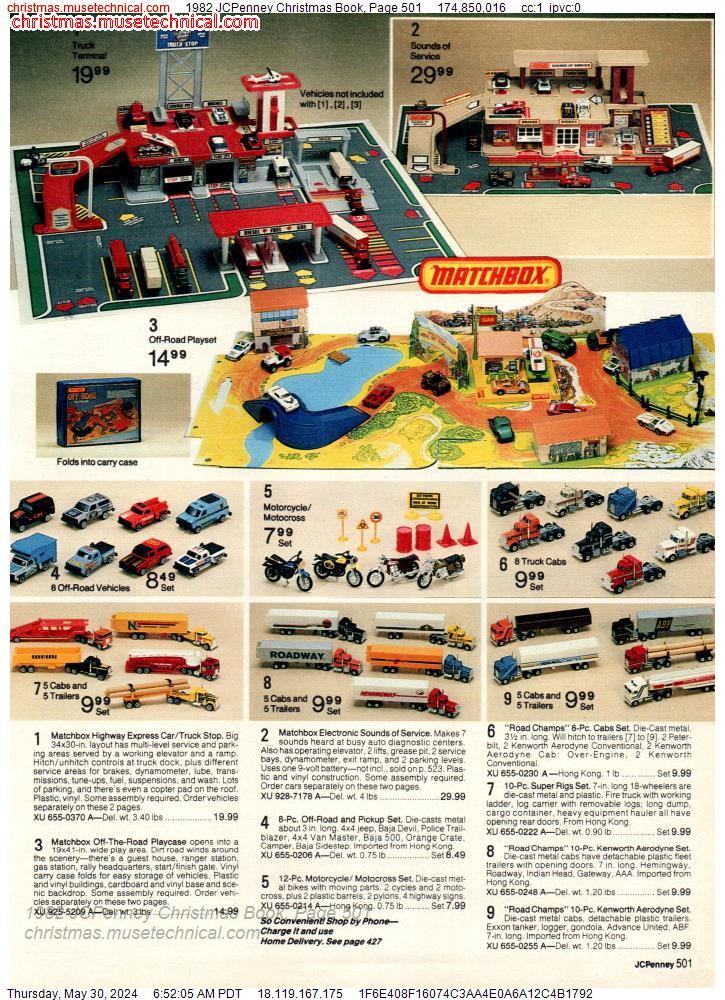 1982 JCPenney Christmas Book, Page 501