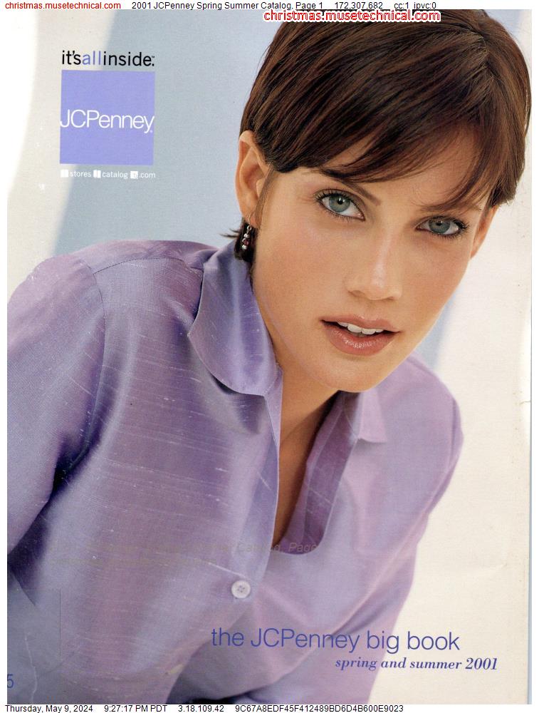 2001 JCPenney Spring Summer Catalog, Page 1