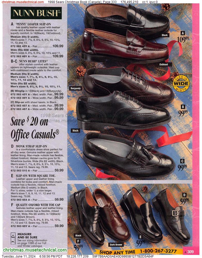 1998 Sears Christmas Book (Canada), Page 333