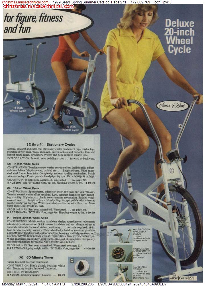 1979 Sears Spring Summer Catalog, Page 271
