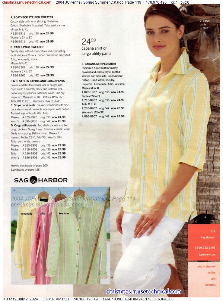 2004 JCPenney Spring Summer Catalog, Page 119