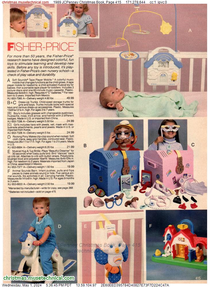 1989 JCPenney Christmas Book, Page 415