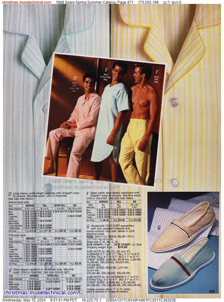 1988 Sears Spring Summer Catalog, Page 471