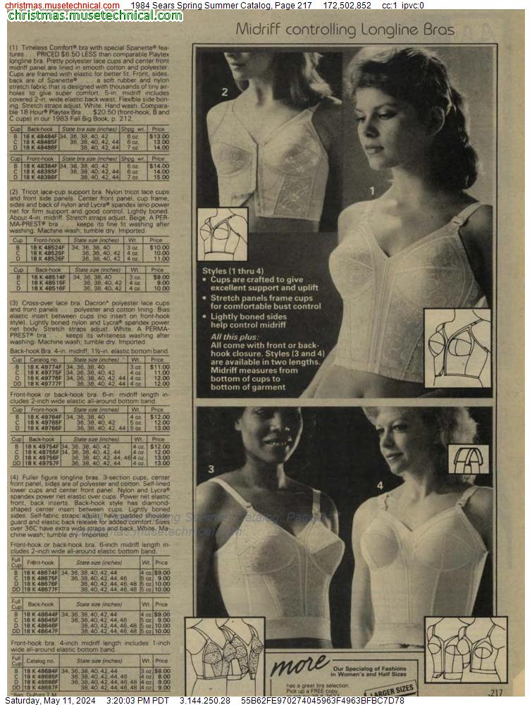 1984 Sears Spring Summer Catalog, Page 217