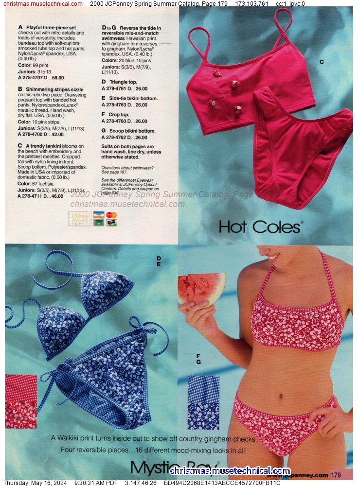 2000 JCPenney Spring Summer Catalog, Page 179