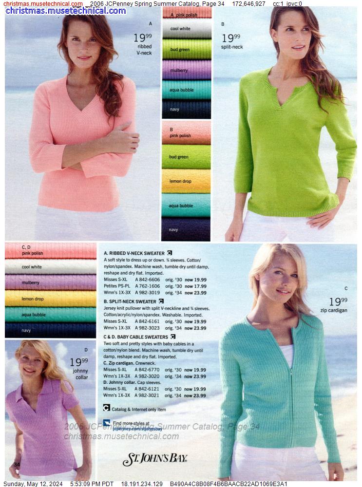 2006 JCPenney Spring Summer Catalog, Page 34