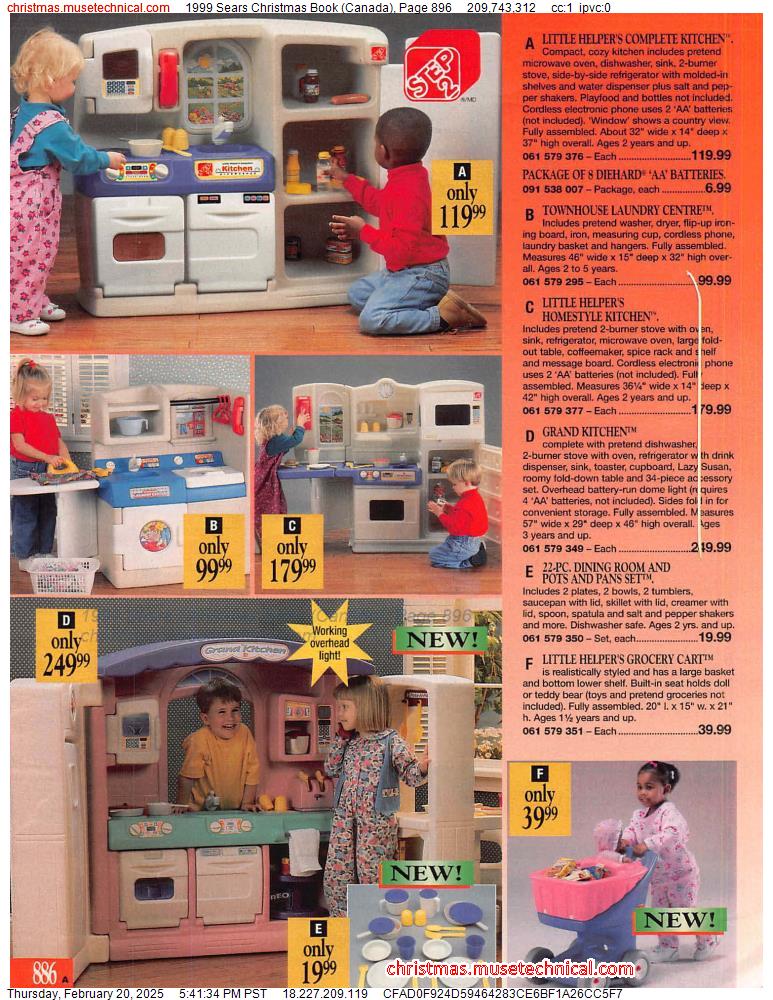 1999 Sears Christmas Book (Canada), Page 896