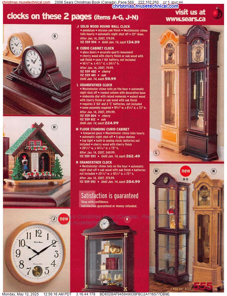 2006 Sears Christmas Book (Canada), Page 569