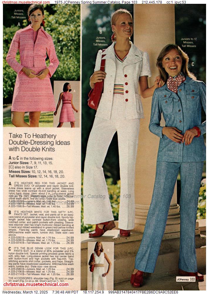 1975 JCPenney Spring Summer Catalog, Page 103