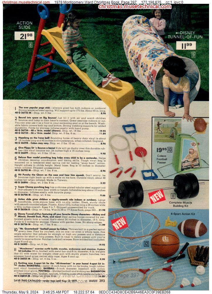1978 Montgomery Ward Christmas Book, Page 397
