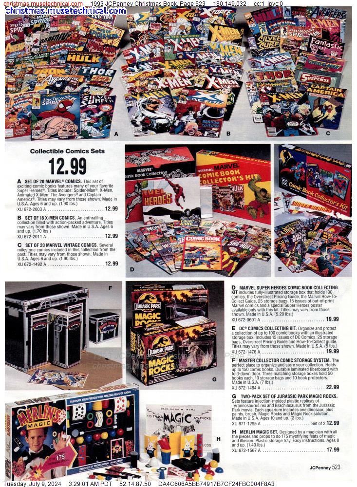 1993 JCPenney Christmas Book, Page 523