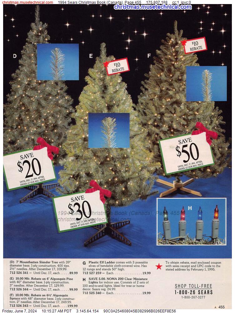 1994 Sears Christmas Book (Canada), Page 455