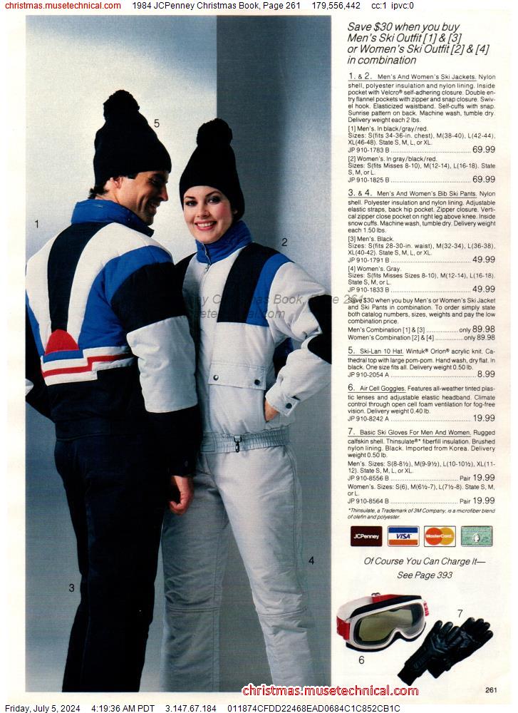 1984 JCPenney Christmas Book, Page 261