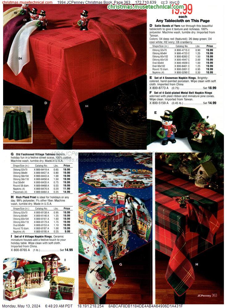 1994 JCPenney Christmas Book, Page 363