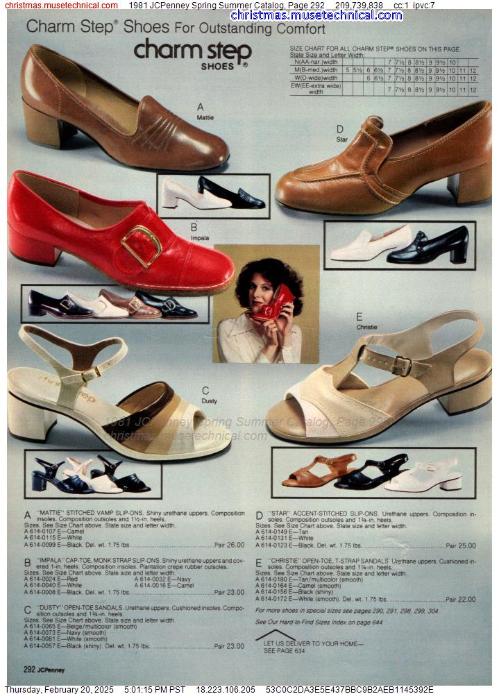 1981 JCPenney Spring Summer Catalog, Page 292