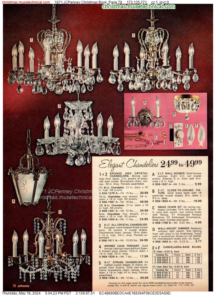 1971 JCPenney Christmas Book, Page 78