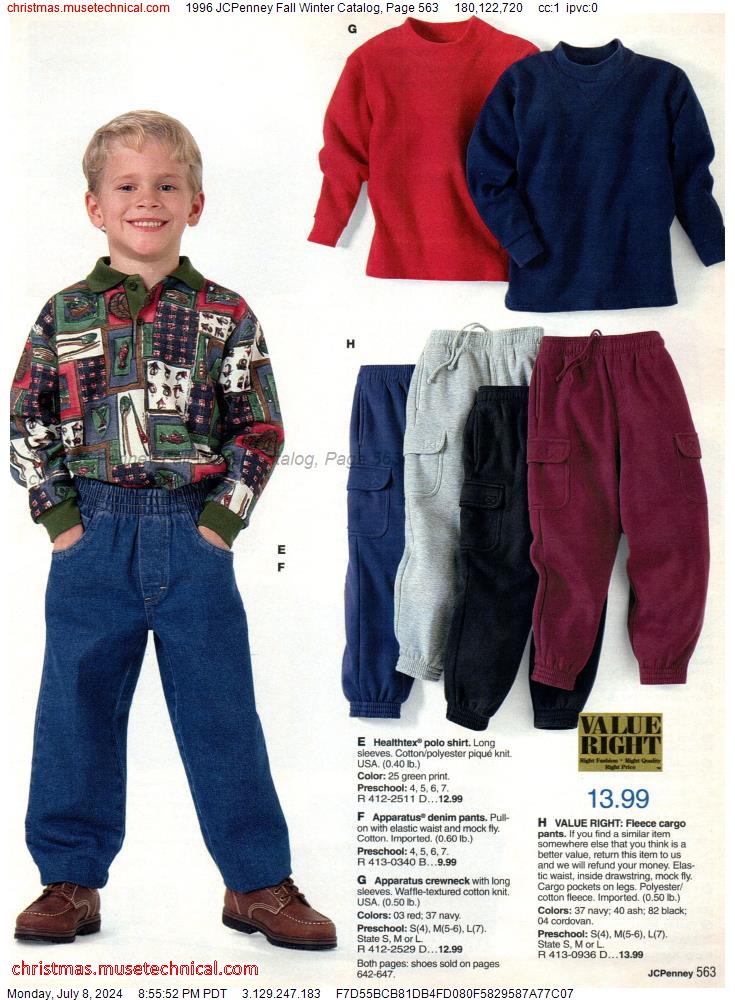 1996 JCPenney Fall Winter Catalog, Page 563