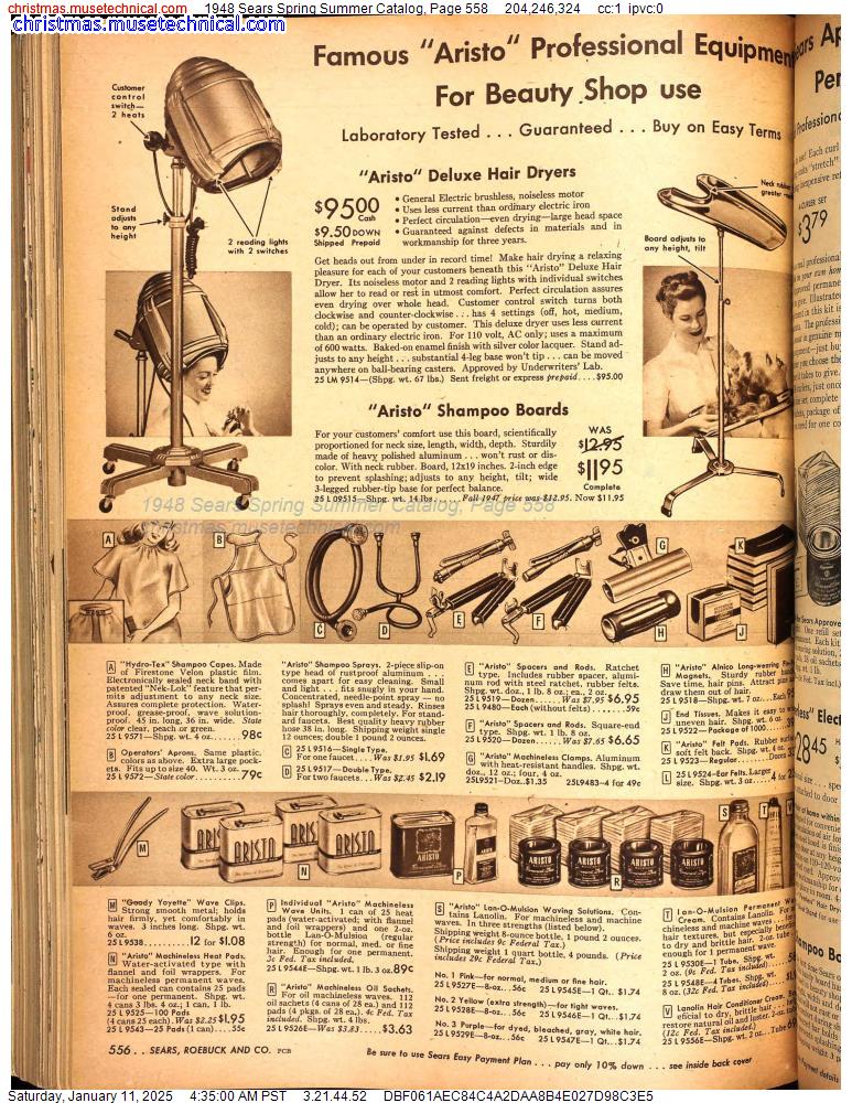 1948 Sears Spring Summer Catalog, Page 558