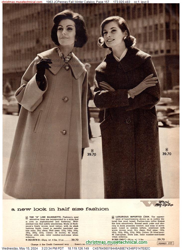 1963 JCPenney Fall Winter Catalog, Page 157