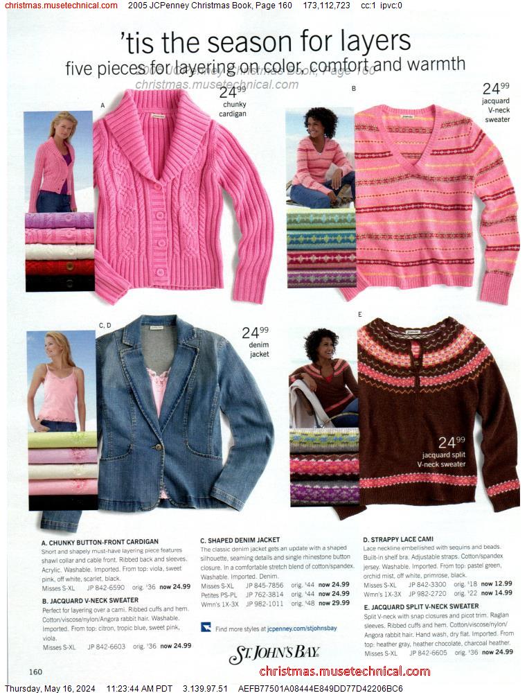 2005 JCPenney Christmas Book, Page 160