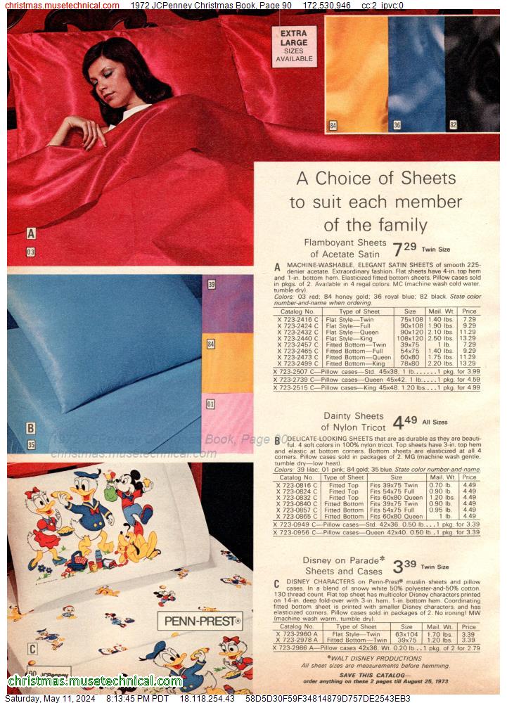 1972 JCPenney Christmas Book, Page 90
