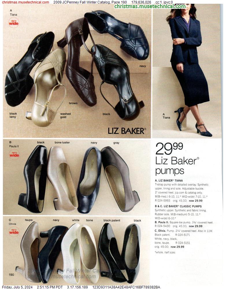 2009 JCPenney Fall Winter Catalog, Page 190