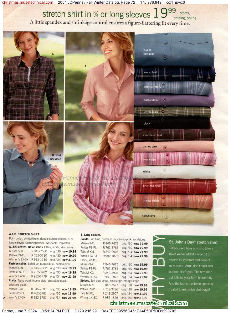 2004 JCPenney Fall Winter Catalog, Page 72