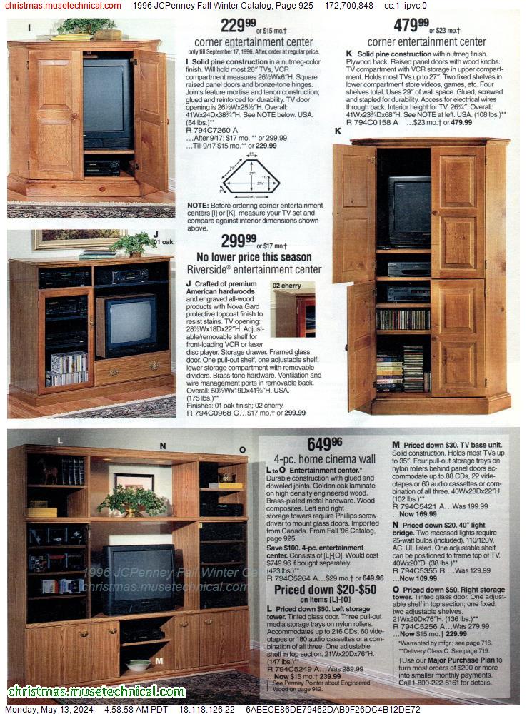 1996 JCPenney Fall Winter Catalog, Page 925
