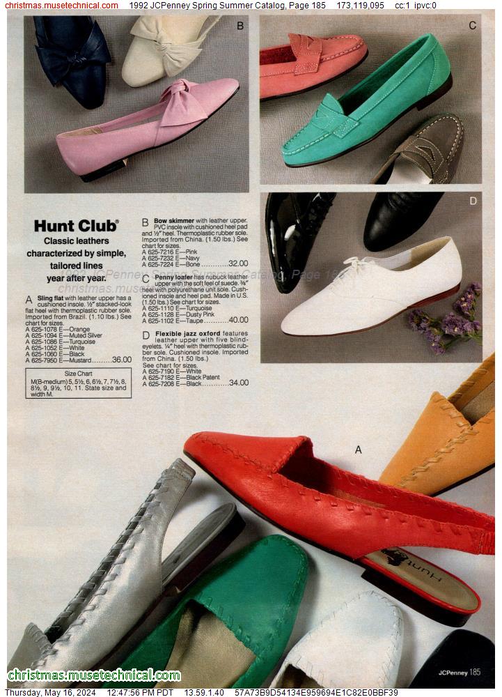 1992 JCPenney Spring Summer Catalog, Page 185