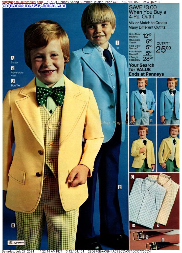 1977 JCPenney Spring Summer Catalog, Page 478