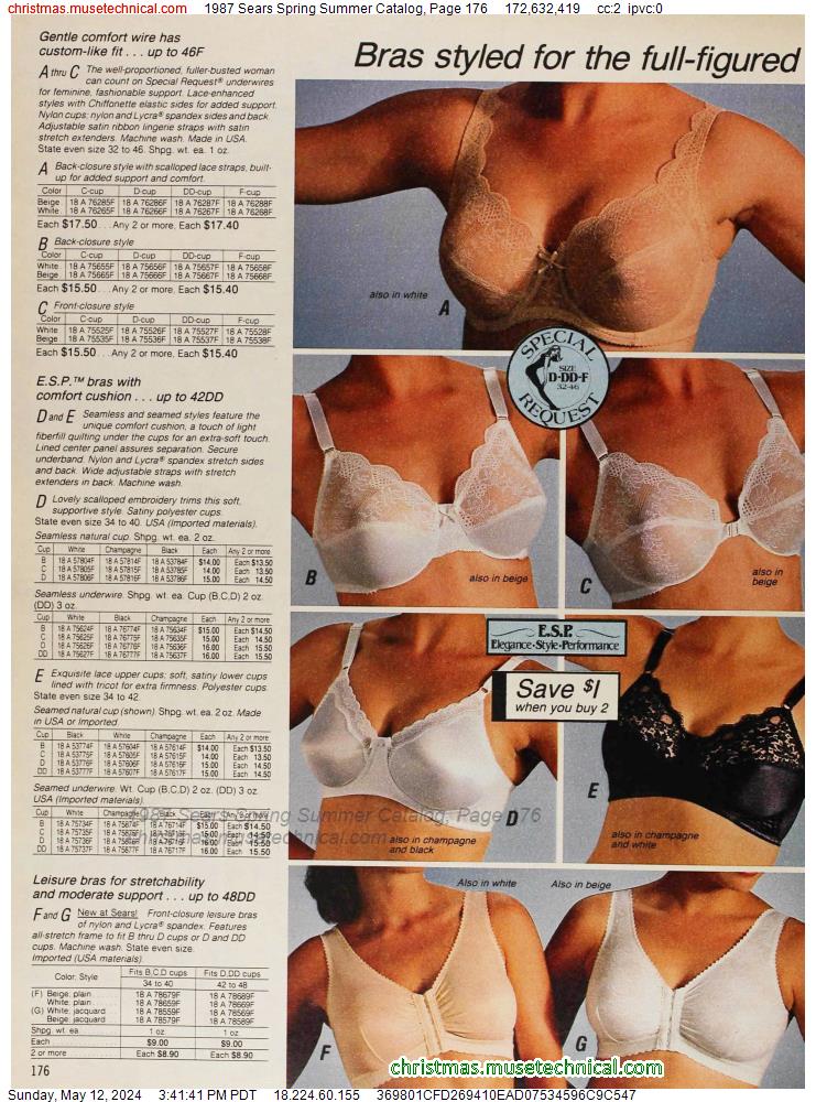 1987 Sears Spring Summer Catalog, Page 176