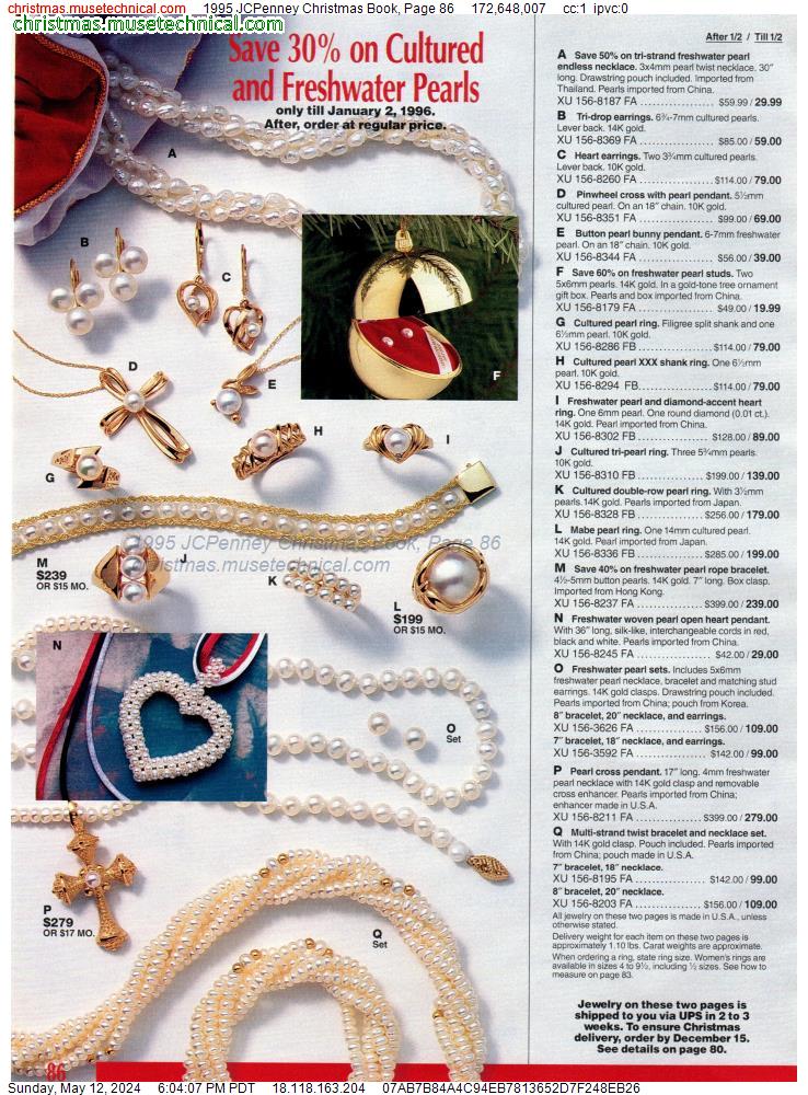 1995 JCPenney Christmas Book, Page 86