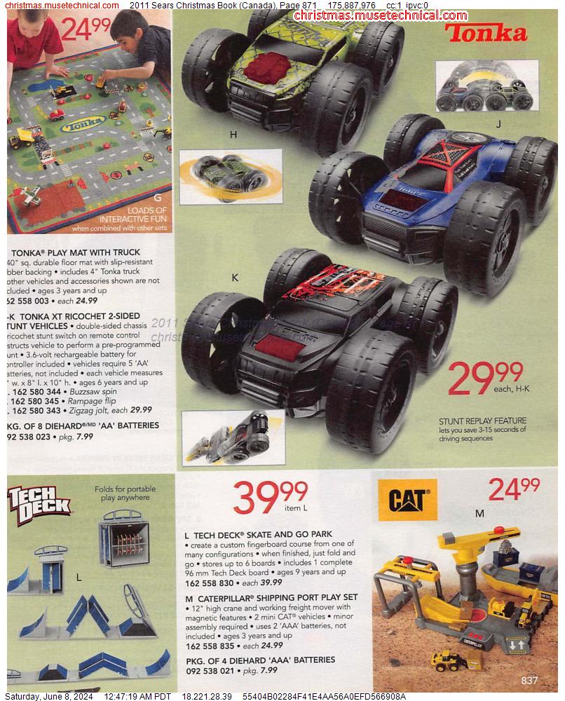 2011 Sears Christmas Book (Canada), Page 871