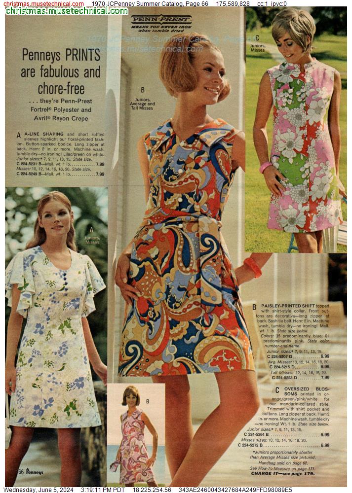 1970 JCPenney Summer Catalog, Page 66