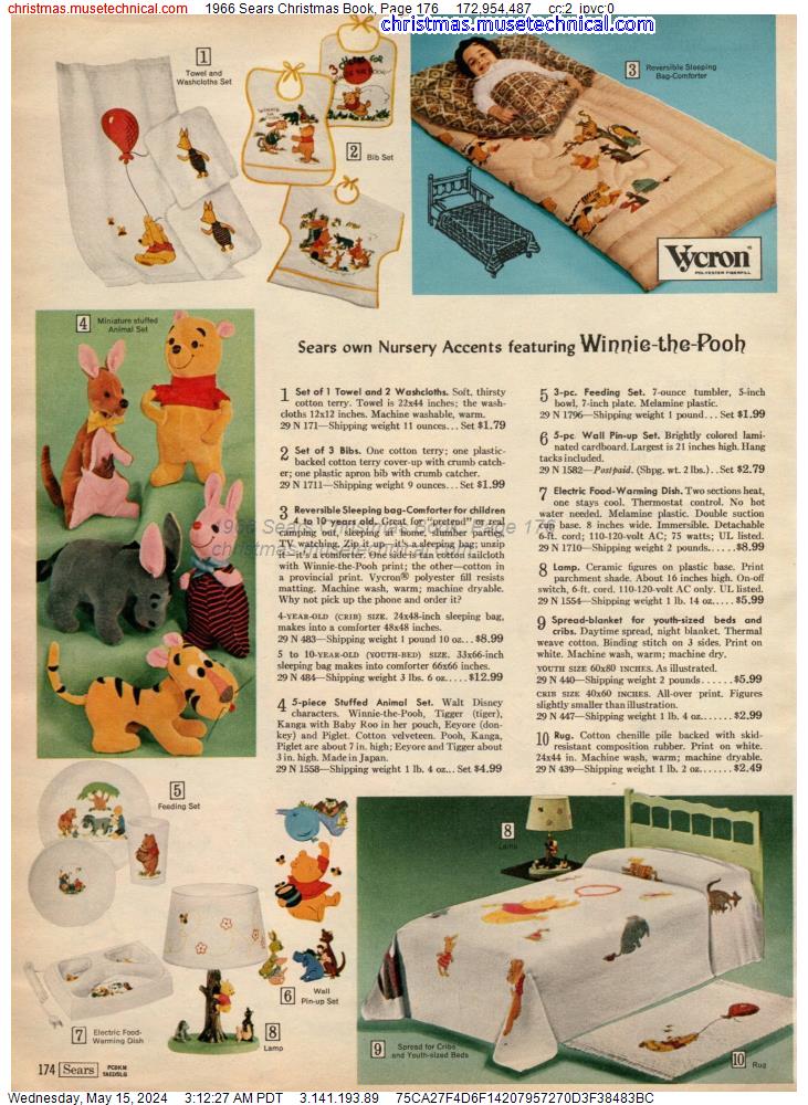 1966 Sears Christmas Book, Page 176