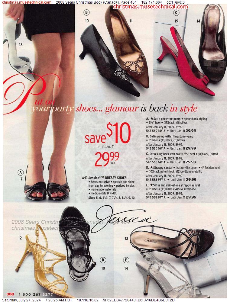 2008 Sears Christmas Book (Canada), Page 404