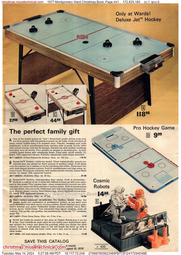 1977 Montgomery Ward Christmas Book, Page 441