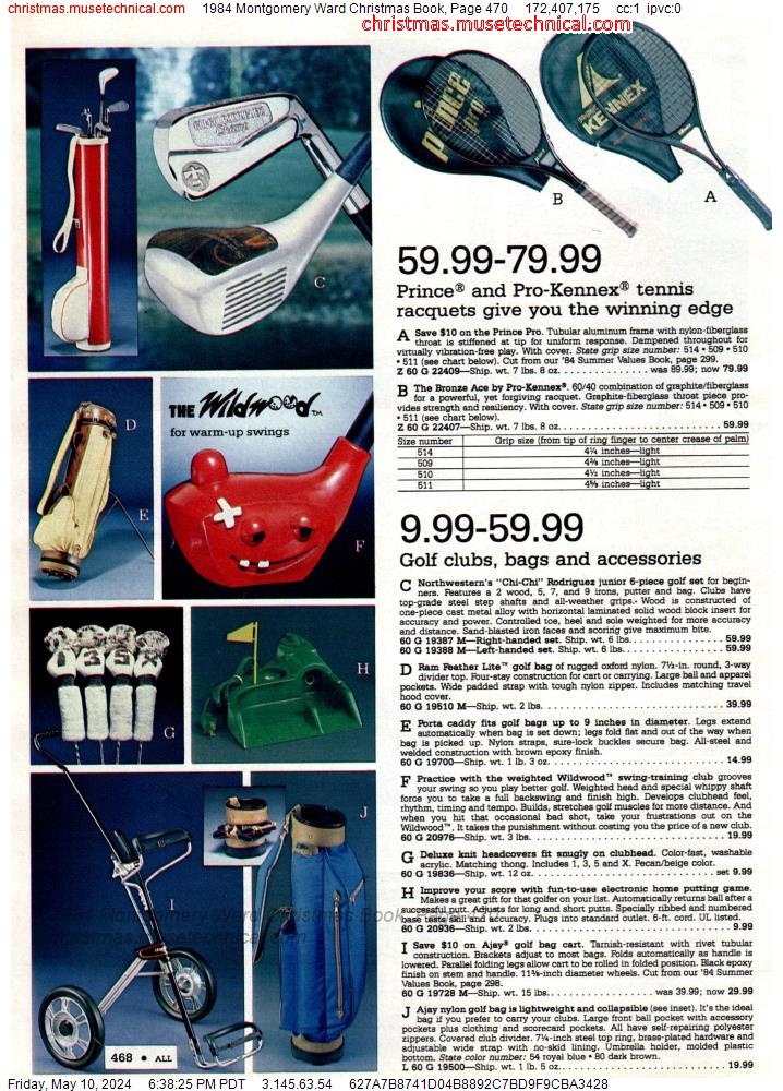 1984 Montgomery Ward Christmas Book, Page 470