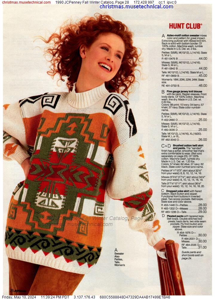 1990 JCPenney Fall Winter Catalog, Page 28