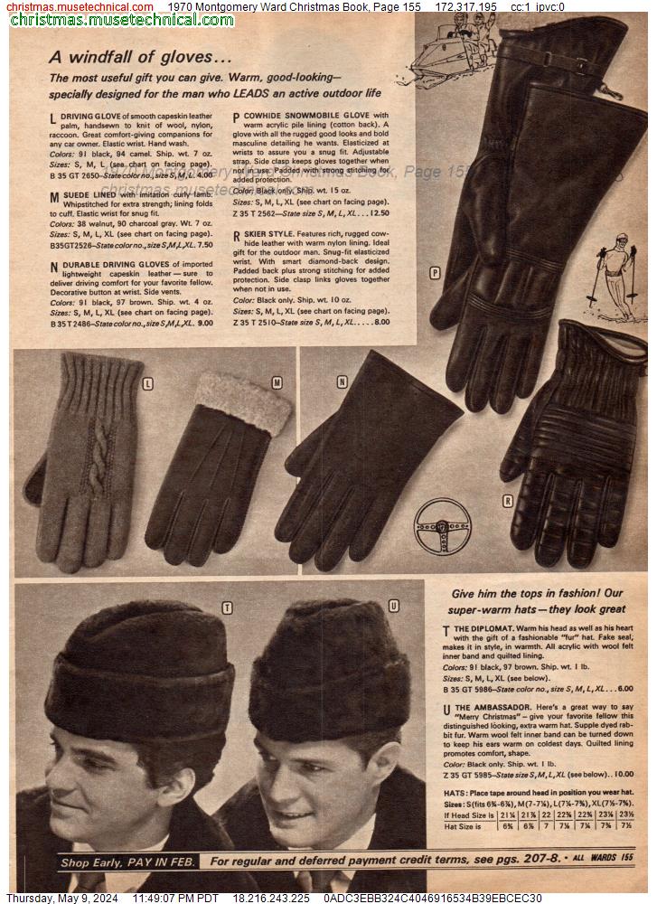 1970 Montgomery Ward Christmas Book, Page 155