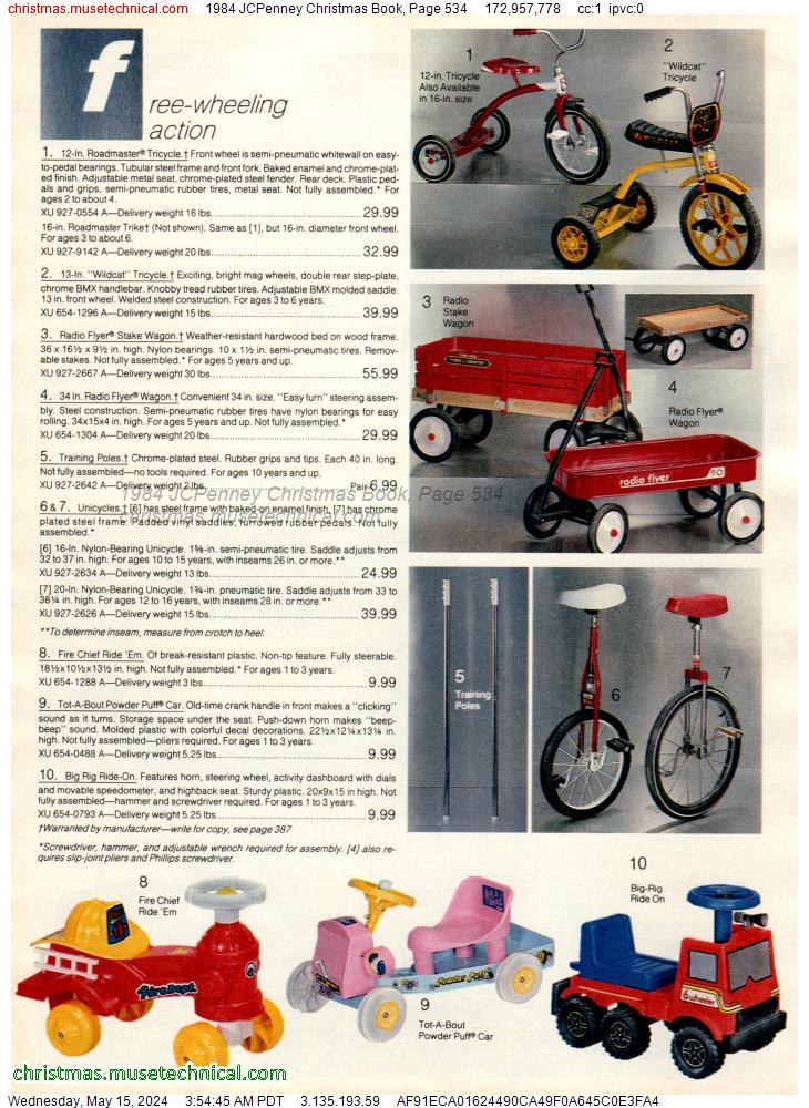 1984 JCPenney Christmas Book, Page 534