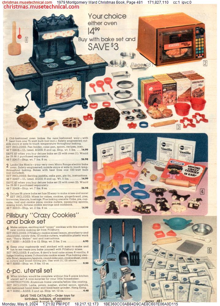 1979 Montgomery Ward Christmas Book, Page 481